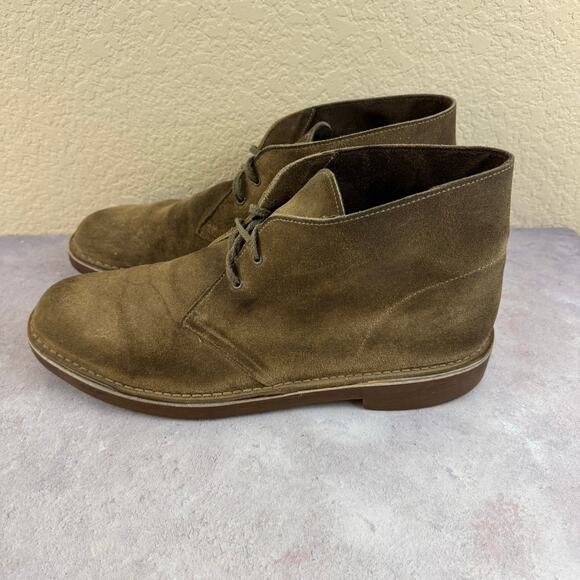 Clarks Men\'s Bushacre 2 Tan Suede Chukka Desert Boot Size 13 main image 11
